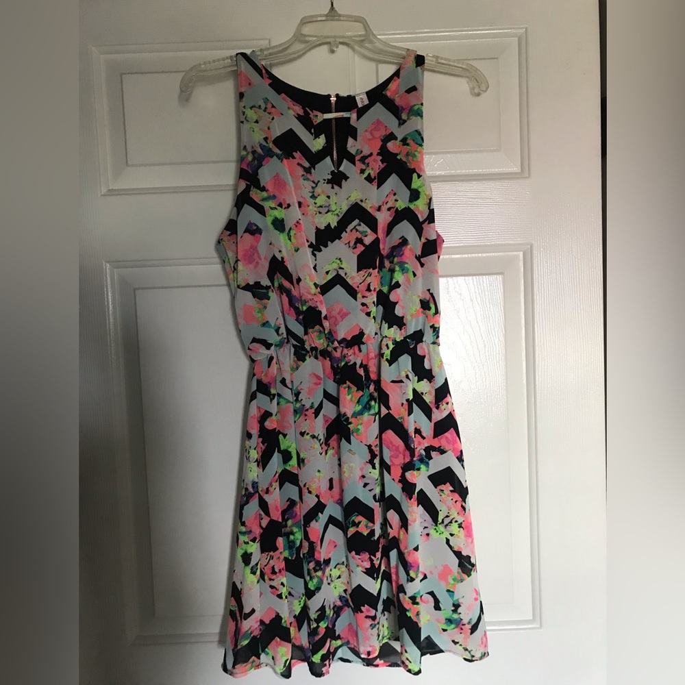 Neon 80’s Party Dress